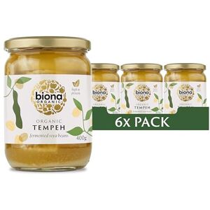 Biona Organic Tempeh,Organic Fermented Whole Soya Beans, 6 x 400g Biona Organic Tempeh,Organic Fermented Whole Soya Beans, 6 x 400g