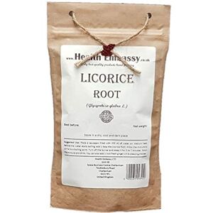 Health Embassy Licorice Root (Glycyrrhiza glabra L) (100g) Health Embassy Licorice Root (Glycyrrhiza glabra L) (100g)