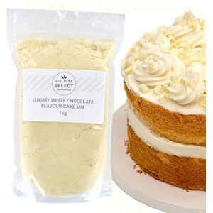 Culpitt Select Culpitt Luxury White Chocolate Cake Mix 1kg Easy, Reliable, Delicious, Bakes For Celebration Sponge Cakes & Cupcakes Made in UK Culpitt Select Culpitt Luxury White Chocolate Cake Mix 1kg Easy, Reliable, Delicious, Bakes For Celebration Sponge Cakes & Cupcakes Made in UK