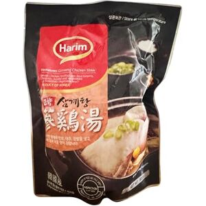 HARIM Korean Ginseng Chicken Stew, Traditional Whole Chicken with Vegetable Broth, 800g HARIM Korean Ginseng Chicken Stew, Traditional Whole Chicken with Vegetable Broth, 800g