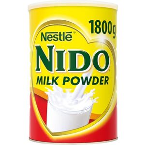 Nido Instant Full Cream Milk Powder, Substitute for Fresh Milk, for Tea & Coffee 1.8kg Tin Nido Instant Full Cream Milk Powder, Substitute for Fresh Milk, for Tea & Coffee 1.8kg Tin