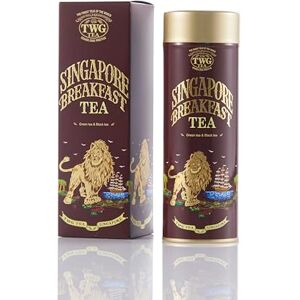 TWG Tea Singapore Breakfast Tea Loose Leaf Black & Green Tea Vanilla & Spices Haute Couture Tin, 100g Gift Set TWG Tea Singapore Breakfast Tea Loose Leaf Black & Green Tea Vanilla & Spices Haute Couture Tin, 100g Gift Set