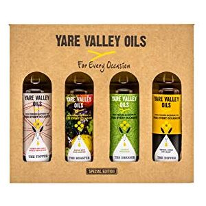 Yare Valley Oils , Gift/Selection Box, For Every Occasion The Topper, The Roaster, The Dipper, The Dresser, (4x100ml) Yare Valley Oils , Gift/Selection Box, For Every Occasion The Topper, The Roaster, The Dipper, The Dresser, (4x100ml)