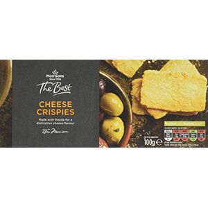 Morrisons The Best Cheese Crispies, 100 g, Pack of 12 Morrisons The Best Cheese Crispies, 100 g, Pack of 12