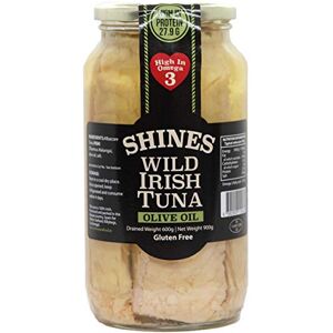Shines Wild Irish Albacore Tuna in Olive Oil 1kg Jar Low Carb Ideal for Keto Diet LCHF Dolphin Friendly Hand Filleted No Gluten High in Omega 3 Low in Salt by Shines Wild Irish Albacore Tuna in Olive Oil 1kg Jar Low Carb Ideal for Keto Diet LCHF Dolphin Friendly Hand Filleted No Gluten High in Omega 3 Low in Salt by