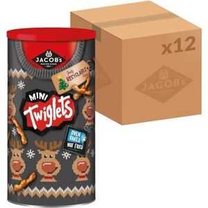JACOB'S Twiglets Original Caddy, 200 g (Pack of 12) JACOB'S Twiglets Original Caddy, 200 g (Pack of 12)