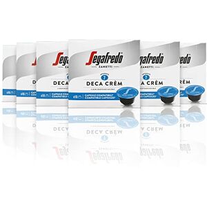 Segafredo Zanetti 60 Nescafé® * Dolcegusto® * Compatible Capsules, Le Classiche Deca Crèm Line, The Good Natural Decaffeinated 6 Boxes of 10 Capsules Segafredo Zanetti 60 Nescafé® * Dolcegusto® * Compatible Capsules, Le Classiche Deca Crèm Line, The Good Natural Decaffeinated 6 Boxes of 10 Capsules
