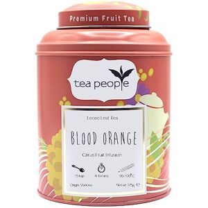 Tea People Blood Orange, 125 g Loose Tea in Tin Caddy Tea People Blood Orange, 125 g Loose Tea in Tin Caddy