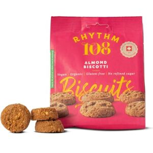 Rhythm 108 Swiss Biscuits Almond Biscotti Share Bag 135g (Pack of 8) Rhythm 108 Swiss Biscuits Almond Biscotti Share Bag 135g (Pack of 8)