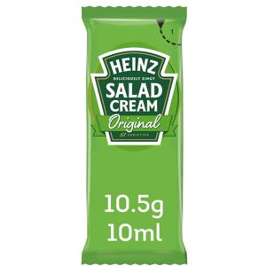 HEINZ Salad Cream Sachets 10 ml (Pack of 200) HEINZ Salad Cream Sachets 10 ml (Pack of 200)