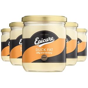 Epicure 100% Pure Duck Fat, Premium Cooking Staple for Flavourful Wholesome Cuisine, 320 g (Pack of 6) Epicure 100% Pure Duck Fat, Premium Cooking Staple for Flavourful Wholesome Cuisine, 320 g (Pack of 6)