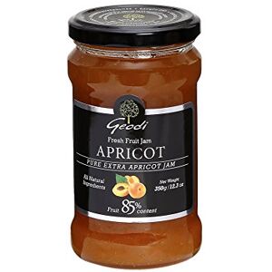 Geodi Pure Extra 85% Fruit Apricot Jam, 350 g (Pack of 2) Geodi Pure Extra 85% Fruit Apricot Jam, 350 g (Pack of 2)