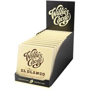 Willie's Cacao Bar El Blanco, White Chocolate Sublimely creamy 50g x 12 Artisan made Willie's Cacao Bar El Blanco, White Chocolate Sublimely creamy 50g x 12 Artisan made