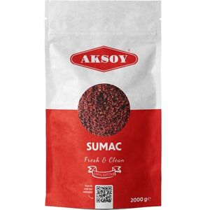 AKSOY Premium Ground Sumac 2KG 2x1KG Perfect for Seasoning, Salads, Meat Dishes & Dressings Non-GMO, Tangy & Aromatic, Ideal for Mediterranean & Middle Eastern Cuisine (Packaging May Vary) AKSOY Premium Ground Sumac 2KG 2x1KG Perfect for Seasoning, Salads, Meat Dishes & Dressings Non-GMO, Tangy & Aromatic, Ideal for Mediterranean & Middle Eastern Cuisine (Packaging May Vary)