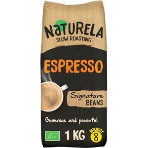 Naturela Organic Coffee Beans Slow-Roasted 100% Arabica & Robusta Premium Signature Blend for Espresso, French Press, or Filter Coffee Freshly Packed 1kg Bag Naturela Organic Coffee Beans Slow-Roasted 100% Arabica & Robusta Premium Signature Blend for Espresso, French Press, or Filter Coffee Freshly Packed 1kg Bag