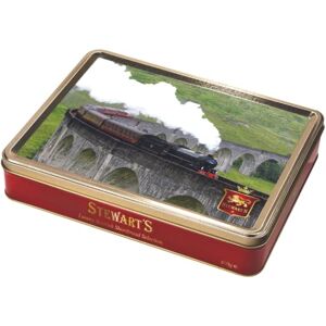 Stewart's -Jacobite Glenfinnan Viaduct Shortbread Gifting Tin (425g) -Traditionally Made Luxury Scottish Shortbread,Delicious Melt-In-Mouth Biscuits,Ideal Collectable Treat to Share, 40 Years Heritage Stewart's -Jacobite Glenfinnan Viaduct Shortbread Gifting Tin (425g) -Traditionally Made Luxury Scottish Shortbread,Delicious Melt-In-Mouth Biscuits,Ideal Collectable Treat to Share, 40 Years Heritage