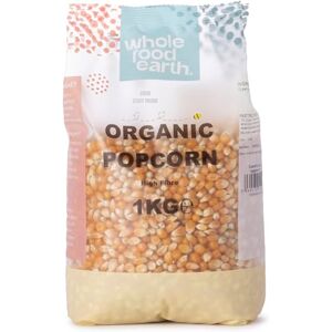 Wholefood Earth Organic Popping Corn – 1kg GMO Free Vegan High Fibre Certified Organic Wholefood Earth Organic Popping Corn – 1kg GMO Free Vegan High Fibre Certified Organic