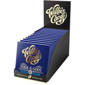 Willie's Cacao Bar Milk of the Gods, 44% Milk Chocolate 50g x 12 Rich nutty notes Artisan made Willie's Cacao Bar Milk of the Gods, 44% Milk Chocolate 50g x 12 Rich nutty notes Artisan made