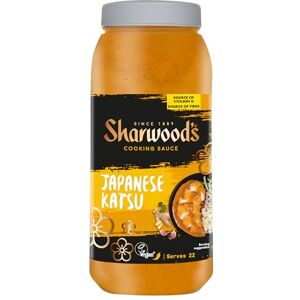 Sharwood's Katsu Curry Sauce – Smooth Japanese-Style Indian Condiment with Vegetables & Coconut, Vegetarian Friendly, Gluten Free, Catering Jar for Breaded Dishes, 2.25 kg (Pack of 1) Sharwood's Katsu Curry Sauce – Smooth Japanese-Style Indian Condiment with Vegetables & Coconut, Vegetarian Friendly, Gluten Free, Catering Jar for Breaded Dishes, 2.25 kg (Pack of 1)