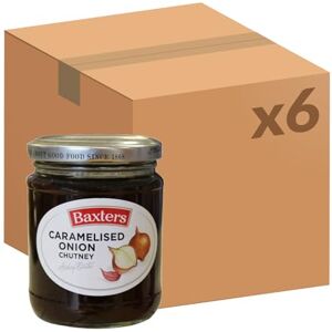 Baxters Caramelised Onion Chutney, 290 g (Pack of 6) Baxters Caramelised Onion Chutney, 290 g (Pack of 6)