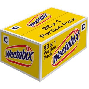 Weetabix Original Pack of 96 x 1 Biscuit (18g) – 100% Wholegrain & High Fibre – Source of Iron & Vitamin B1 – UK’s No.1 Breakfast Cereal Weetabix Original Pack of 96 x 1 Biscuit (18g) – 100% Wholegrain & High Fibre – Source of Iron & Vitamin B1 – UK’s No.1 Breakfast Cereal