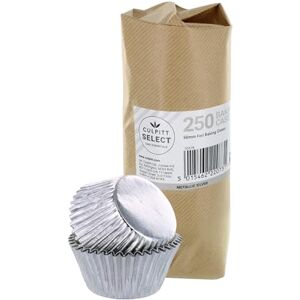 Culpitt Select Silver Baking Cases, Premium Foil Baking Cups, 50mm Cupcake Cases Extra Large Pack of 250, packaging may vary Culpitt Select Silver Baking Cases, Premium Foil Baking Cups, 50mm Cupcake Cases Extra Large Pack of 250, packaging may vary