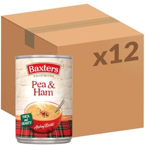 Baxters Favourites Pea and Ham Soup, 400 g, Pack of 12 Baxters Favourites Pea and Ham Soup, 400 g, Pack of 12