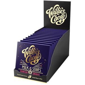 Willie's Cacao Bar Milk of the Stars, Surabaya 54% Milk Chocolate bar 50g x12 Soft caramel notes Artisan made Willie's Cacao Bar Milk of the Stars, Surabaya 54% Milk Chocolate bar 50g x12 Soft caramel notes Artisan made
