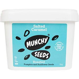 Munchy Seeds Salted Caramel, Sunflower, Pumpkin, Protein Snack, Plant-Based Fibre & Vitamin E, Sweet & Delicious To Eat, Vegan Snacks for Kids & Adults, Add to Cereal or Salads 2kg Bumper Tub Munchy Seeds Salted Caramel, Sunflower, Pumpkin, Protein Snack, Plant-Based Fibre & Vitamin E, Sweet & Delicious To Eat, Vegan Snacks for Kids & Adults, Add to Cereal or Salads 2kg Bumper Tub