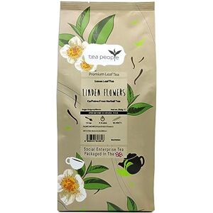Tea People Linden Flowers, 250 g Loose Leaf Tea in Small Catering Pack, LF-250g Tea People Linden Flowers, 250 g Loose Leaf Tea in Small Catering Pack, LF-250g