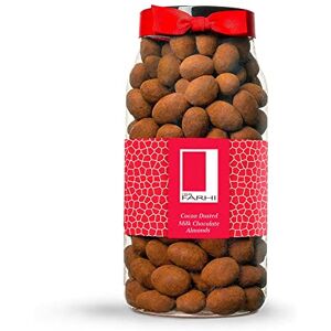 Rita Farhi Cocoa Dusted Milk Chocolate Coated Almonds in a Luxury Gift Jar 750g New Palm Oil Free Recipe Rita Farhi Cocoa Dusted Milk Chocolate Coated Almonds in a Luxury Gift Jar 750g New Palm Oil Free Recipe