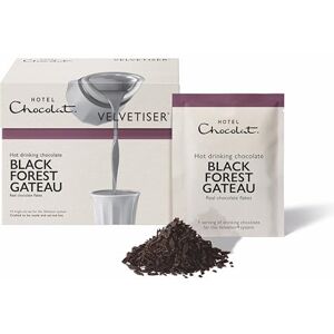 Hotel Chocolat Black Forest Gateau Hot Chocolate Sachets Luxury Chocolate Flakes Pack of 10 Single-Serve Sachets, 310g Suitable for Vegetarians Hotel Chocolat Black Forest Gateau Hot Chocolate Sachets Luxury Chocolate Flakes Pack of 10 Single-Serve Sachets, 310g Suitable for Vegetarians