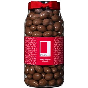 Rita Farhi Milk Chocolate Covered Almonds in a Gift Jar, 770 g New Palm Oil Free Recipe Rita Farhi Milk Chocolate Covered Almonds in a Gift Jar, 770 g New Palm Oil Free Recipe