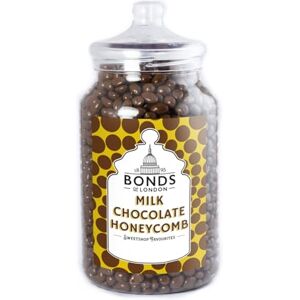 Bonds of London Milk Chocolate Coated Honeycomb Jar, Vegetarian, Retro Gift, 2.1 Kg (Pack of 1) Bonds of London Milk Chocolate Coated Honeycomb Jar, Vegetarian, Retro Gift, 2.1 Kg (Pack of 1)