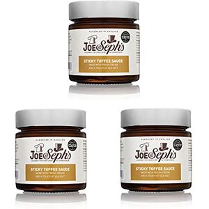 Joe & Seph's Sticky Toffee Caramel Sauce (3x230g) 1 Star Great Taste Award, caramel drizzle, ice cream sauce, caramel sauce for coffee, vegetarian, home baking, cakes, caramel syrup Joe & Seph's Sticky Toffee Caramel Sauce (3x230g) 1 Star Great Taste Award, caramel drizzle, ice cream sauce, caramel sauce for coffee, vegetarian, home baking, cakes, caramel syrup