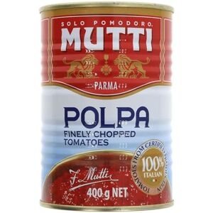 Mutti Finely Chopped Tomatoes - Canned Tomato - 14 oz / 400g - Pack of 12 Mutti Finely Chopped Tomatoes - Canned Tomato - 14 oz / 400g - Pack of 12