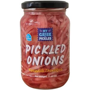 SpiceMasters.co.uk My Greek Pickles – Pickled Onions 2 x 330g (Total 660g) Crunchy Onions in Vinegar Brine Tangy, Sweet & Savoury, Vegan, Gluten-Free SpiceMasters.co.uk My Greek Pickles – Pickled Onions 2 x 330g (Total 660g) Crunchy Onions in Vinegar Brine Tangy, Sweet & Savoury, Vegan, Gluten-Free
