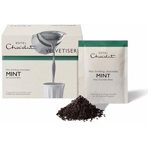 Hotel Chocolat Mint Hot Chocolate Sachets Luxury Chocolate Flakes Pack of 10 Single-Serve Sachets, 310g Suitable for Vegetarians & Vegans Hotel Chocolat Mint Hot Chocolate Sachets Luxury Chocolate Flakes Pack of 10 Single-Serve Sachets, 310g Suitable for Vegetarians & Vegans