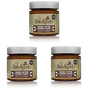 Joe & Seph's Joe & Sephs Brandy Butter Caramel Sauce (3x230g) 1 Star Great Taste Award, caramel drizzle, ice cream sauce, caramel sauce for coffee, vegetarian, home baking, cakes, Christmas, Caramel Syrup Joe & Seph's Joe & Sephs Brandy Butter Caramel Sauce (3x230g) 1 Star Great Taste Award, caramel drizzle, ice cream sauce, caramel sauce for coffee, vegetarian, home baking, cakes, Christmas, Caramel Syrup
