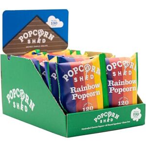 Popcorn Shed Rainbow Popcorn - 24g - 16 Pack - Snack Popcorn Shed Rainbow Popcorn - 24g - 16 Pack - Snack