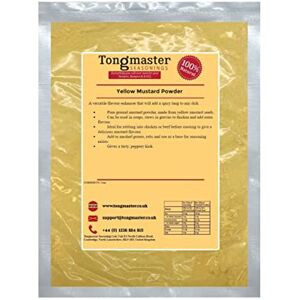 Tongmaster Yellow Mustard Powder Spice Seasoning 1kg Tongmaster Yellow Mustard Powder Spice Seasoning 1kg