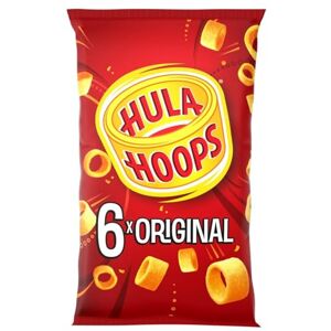 Hula Hoops ORIGINAL Multipack Crisps 6 Pack 24g Packs, Case of 30 Deliciously crunchy No Artificial Colours or Flavours, Suitable for Vegetarians Hula Hoops ORIGINAL Multipack Crisps 6 Pack 24g Packs, Case of 30 Deliciously crunchy No Artificial Colours or Flavours, Suitable for Vegetarians