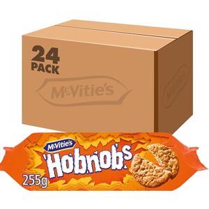 McVitie's Hobnobs Biscuits The Oaty One, 255g (24 Pack) McVitie's Hobnobs Biscuits The Oaty One, 255g (24 Pack)