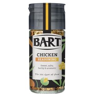 BART Chicken Seasoning Jar Pack of 6 x 38g Sweet, Salty & Aromatic Blend Ideal for Cooking with Chicken BART Chicken Seasoning Jar Pack of 6 x 38g Sweet, Salty & Aromatic Blend Ideal for Cooking with Chicken
