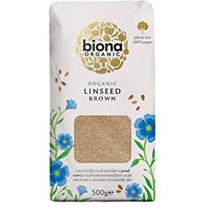 Biona Organic Linseed Brown 500g (Pack of 6 Biona Organic Linseed Brown 500g (Pack of 6