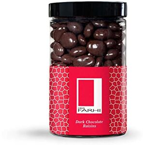 Rita Farhi New Dark Chocolate Coated Raisins in a Luxury Gift Jar 350g New Palm Oil Free Recipe Rita Farhi New Dark Chocolate Coated Raisins in a Luxury Gift Jar 350g New Palm Oil Free Recipe