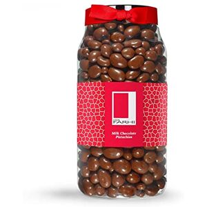 Rita Farhi Milk Chocolate Coated Pistachios in a Luxury Gift Jar 780g New Palm Oil Free Recipe Rita Farhi Milk Chocolate Coated Pistachios in a Luxury Gift Jar 780g New Palm Oil Free Recipe