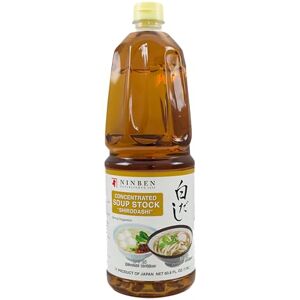 Ninben Shiro Dashi Concentrated Soup Stock 1.8L Authentic Japanese White Dashi Rich Umami Flavor for Soups, Noodles & Cooking Ninben Shiro Dashi Concentrated Soup Stock 1.8L Authentic Japanese White Dashi Rich Umami Flavor for Soups, Noodles & Cooking