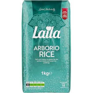 LAILA Arborio Rice (Brick Pack) 10x1KG LAILA Arborio Rice (Brick Pack) 10x1KG
