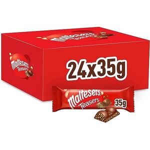 Maltesers Teasers Chocolate Bar Bulk Box, 24 x 35g Maltesers Teasers Chocolate Bar Bulk Box, 24 x 35g